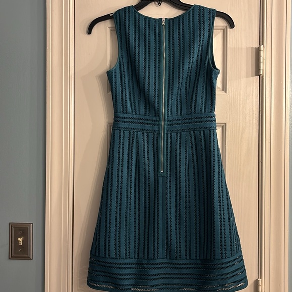 J.Crew Eyelet Stripped aline Dress - Picture 4 of 4